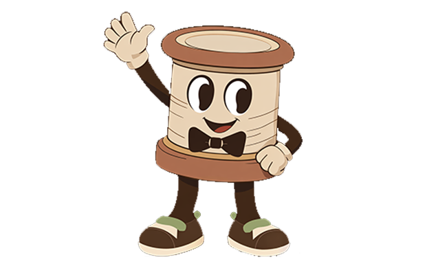 Bob la mascotte de Touche C qui salut | Cherbourg